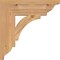 Ekena Millwork Thorton Traditional Smooth Bracket, Western Red Cedar, 3 1/2"W x 14"D x 14"H BKT04X14X14THR01SWR - alternate 4